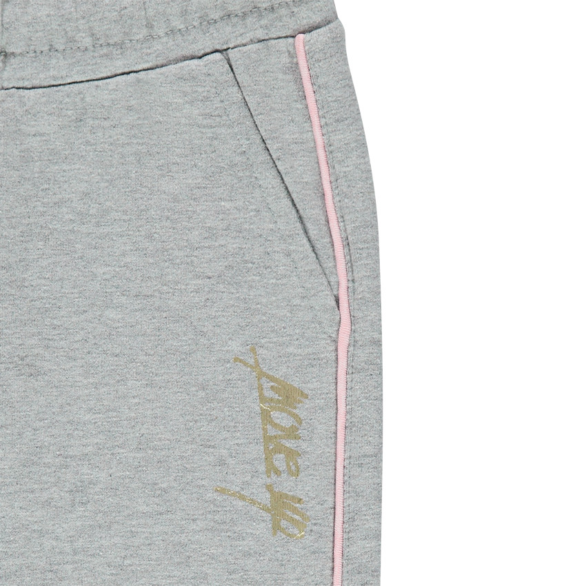 Junior - Pantalon de jogging en molleton avec passepoils contrastés 