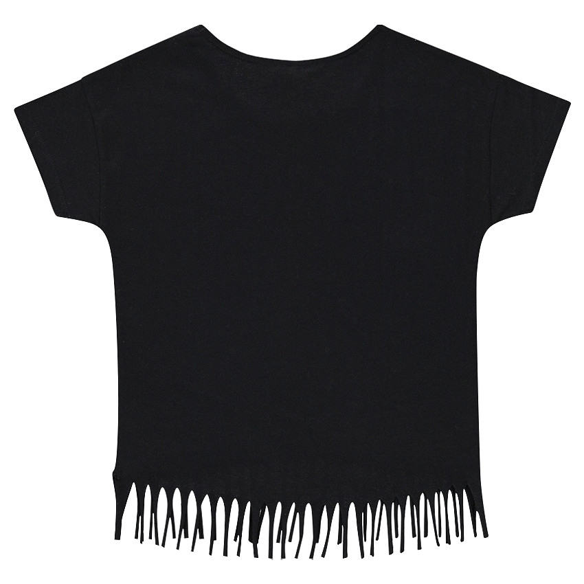 Junior - Tee-shirt manches courtes à franges 