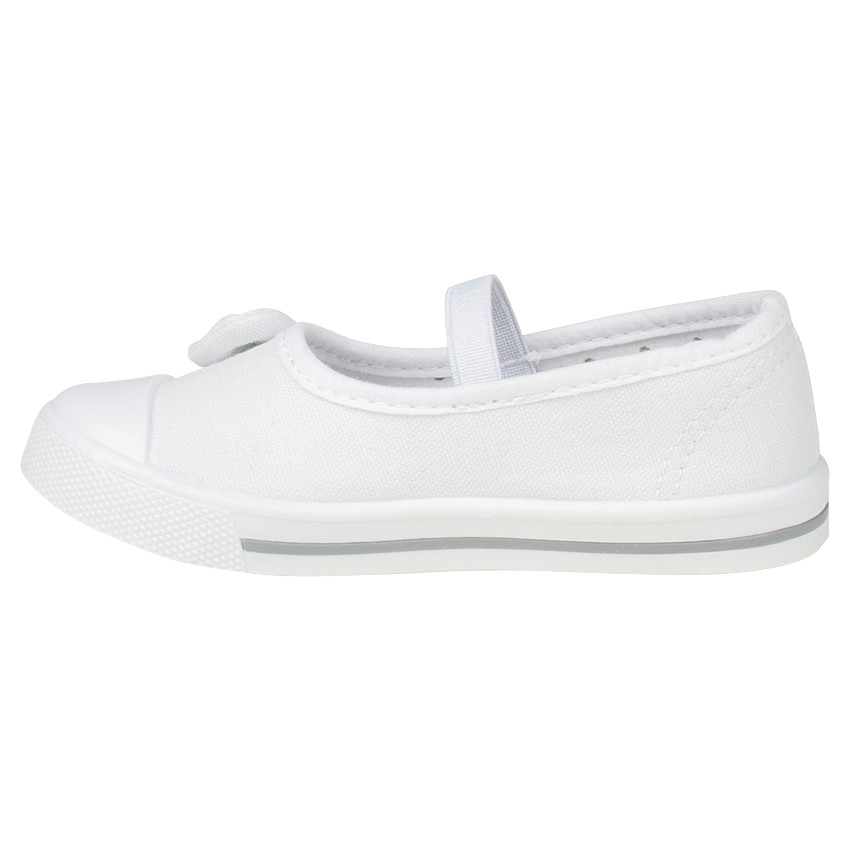 Babies en toile à élastique et noeud 