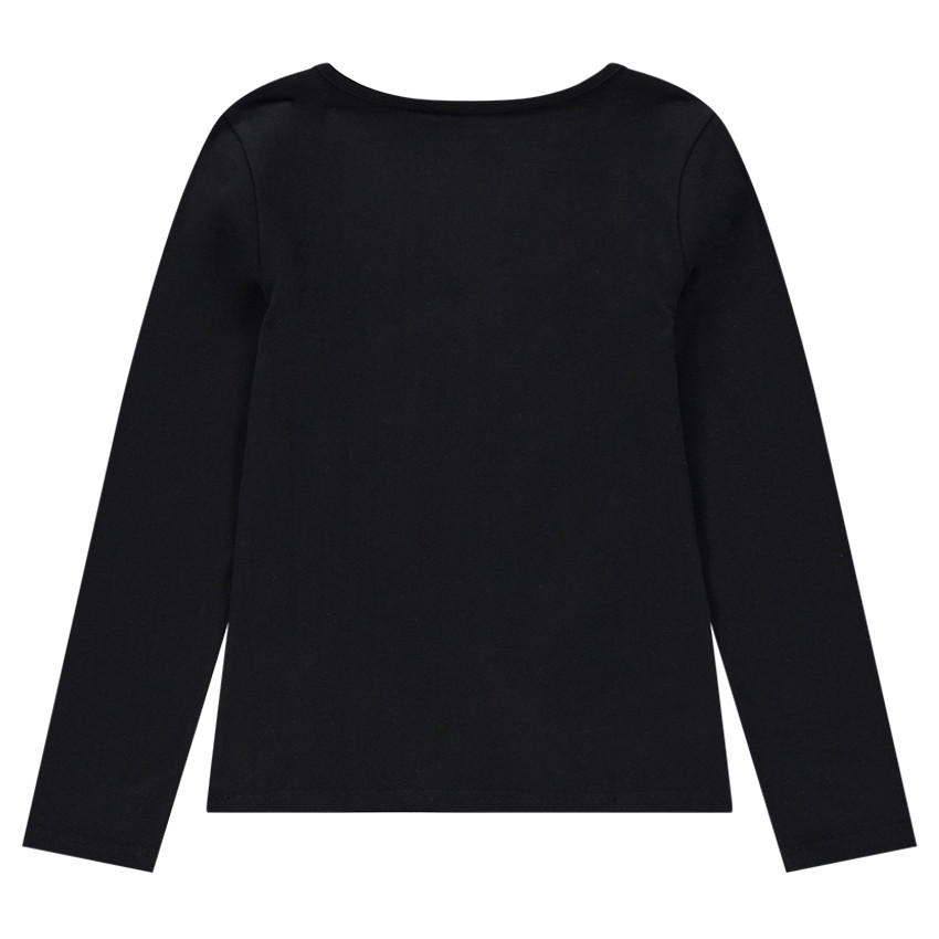 Junior - Tee-shirt manches longues avec message imprimé 