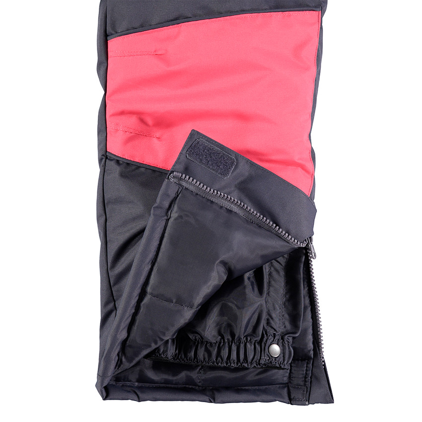 Combinaison de ski imperméable bicolore doublée micropolaire 