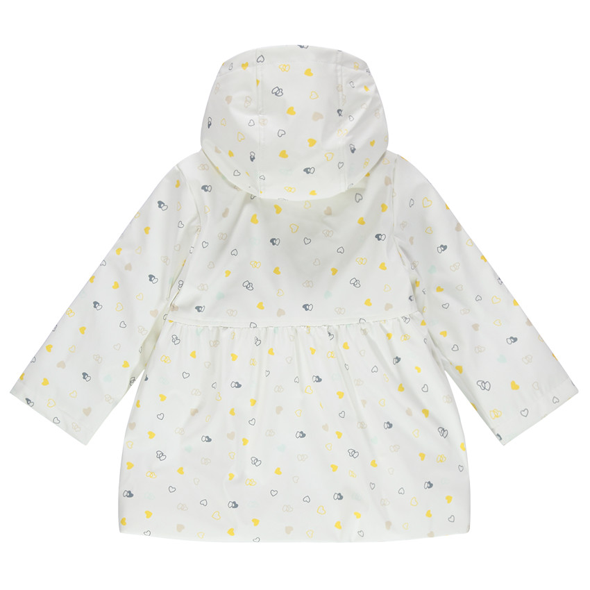 Coupe-vent imprimé all-over doublé sherpa 