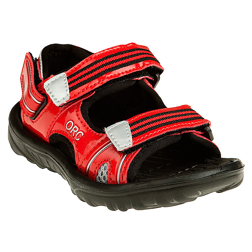 Nu-pieds vernis à scratchs 