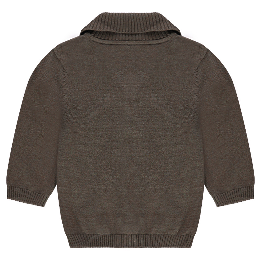 Gilet en tricot à motif jacquard 