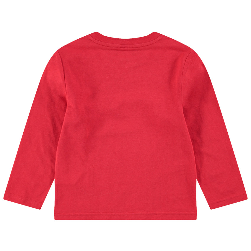 Tee-shirt manches longues en jersey avec message et print Marvel Spiderman 