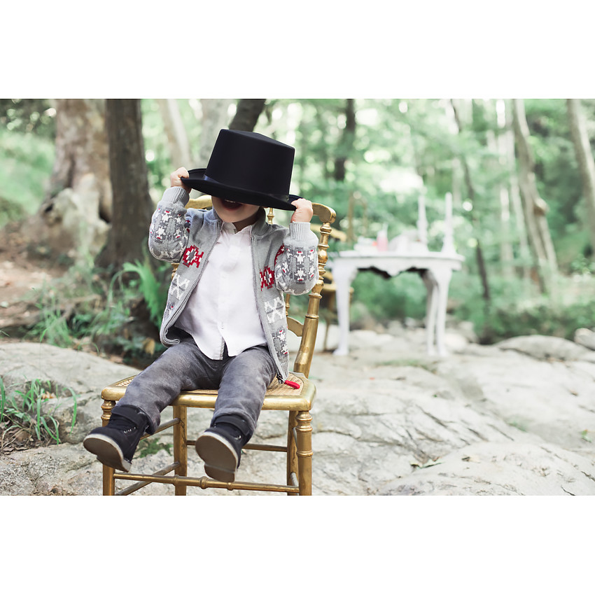 Gilet en tricot doublé jersey avec motif jacquard all-over 