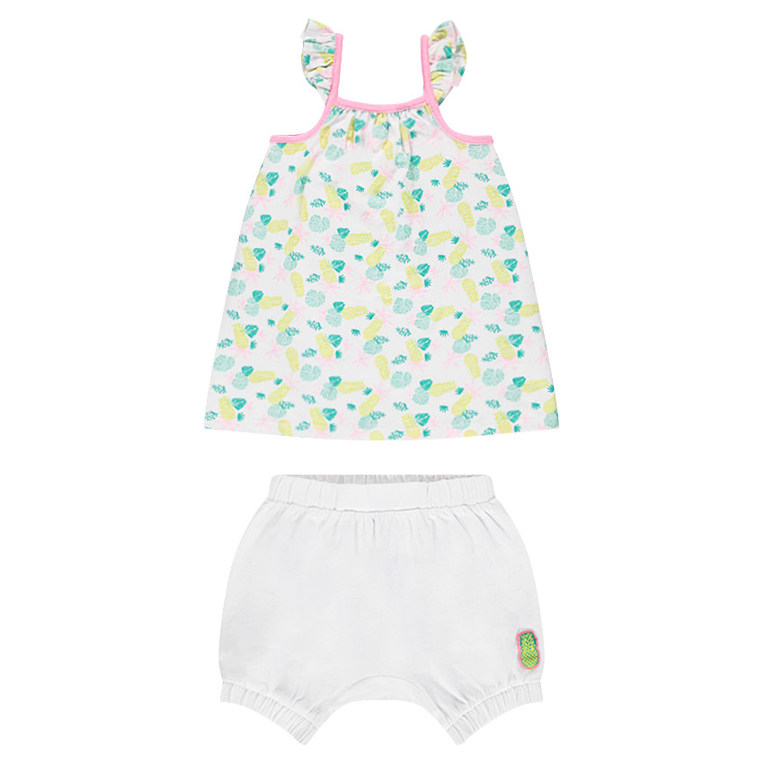 Ensemble robe imprimée et short 