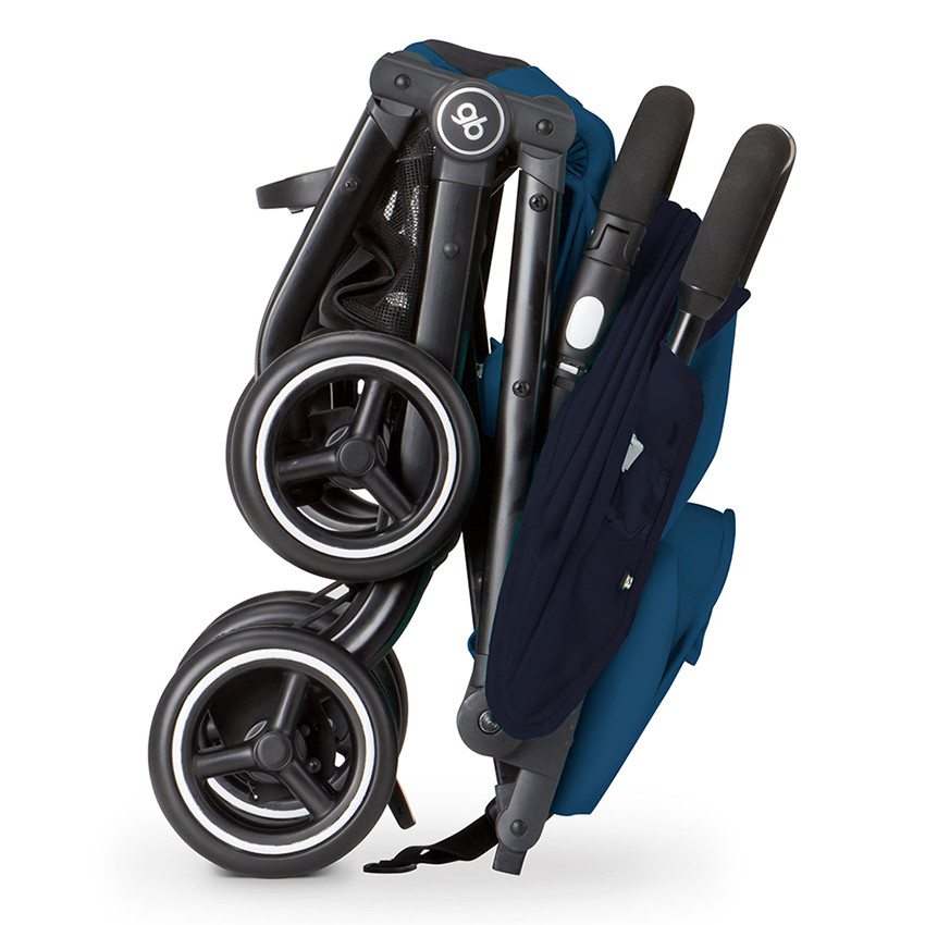 Poussette canne Qbit - Sea Port Blue 
