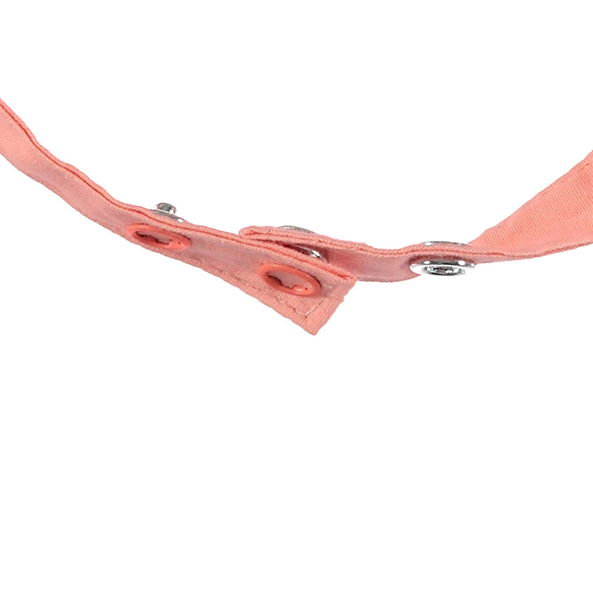 Charlotte en coton avec coeurs printés all-over et noeud 