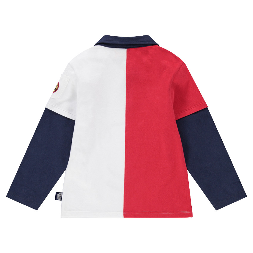 Polo manches longues effet 2 en 1 print Marcus Pat'Patrouille Nickelodeon™  