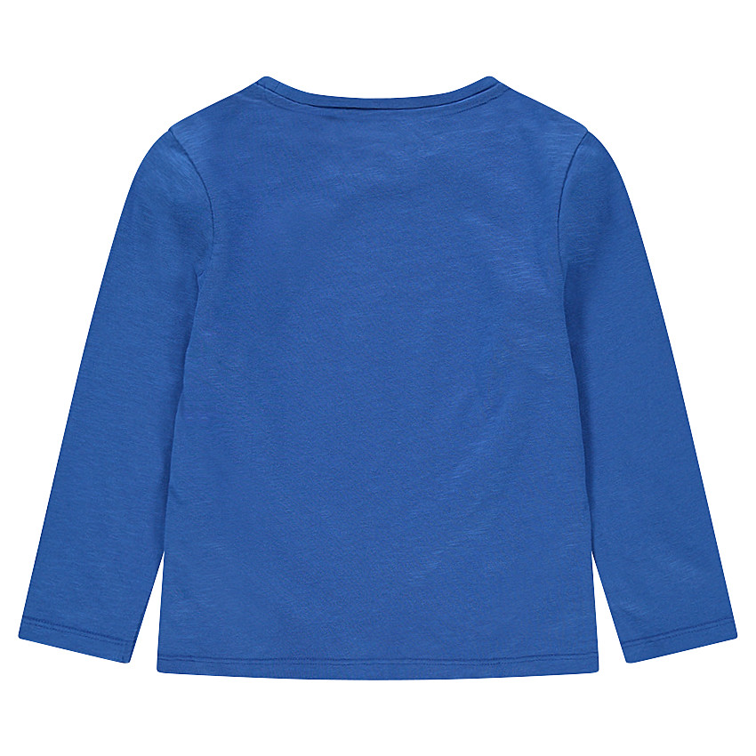 Tee-shirt manches longues en jersey avec print fantaisie 