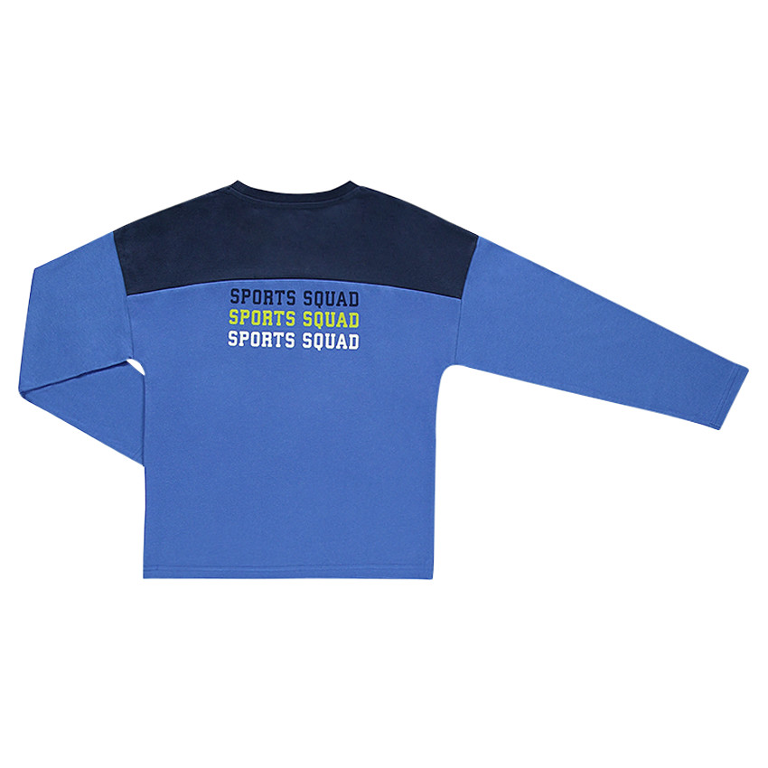 Junior - Tee-shirt manches longues avec texte printé au dos 