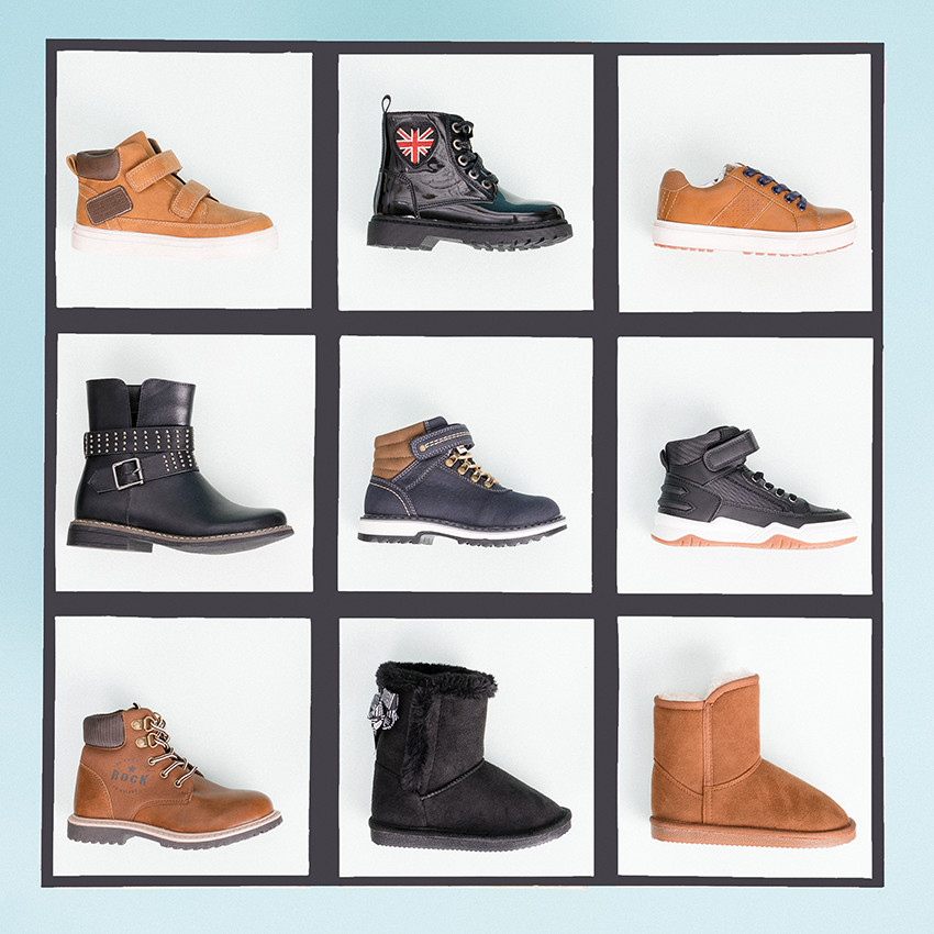 1/2 bottes fourrées avec noeuds imprimés en satin du 20 au 23 