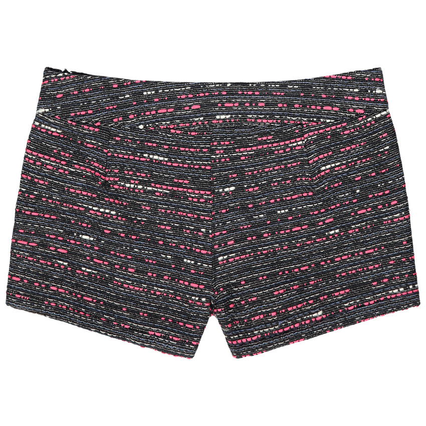 Short en maille mélangée à poches italiennes 