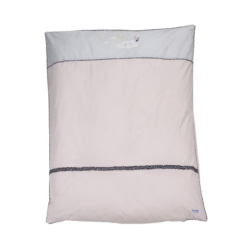 Housse de couette + taie d’oreiller Miss chipie 