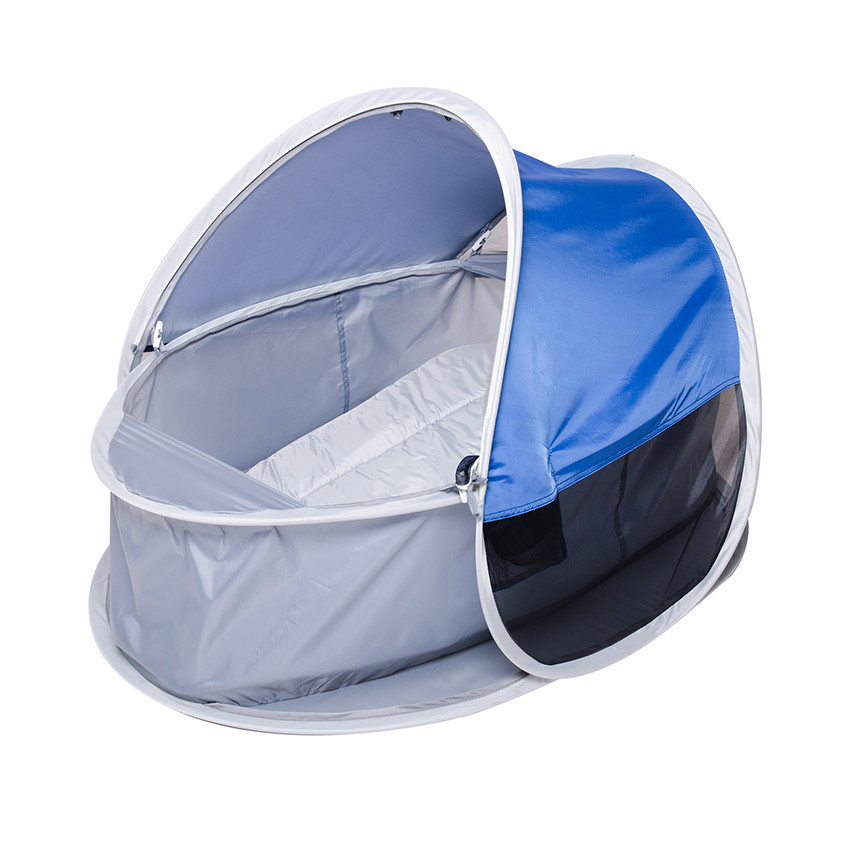 Tente couffin 2 en 1 anti-UV - Bleu 