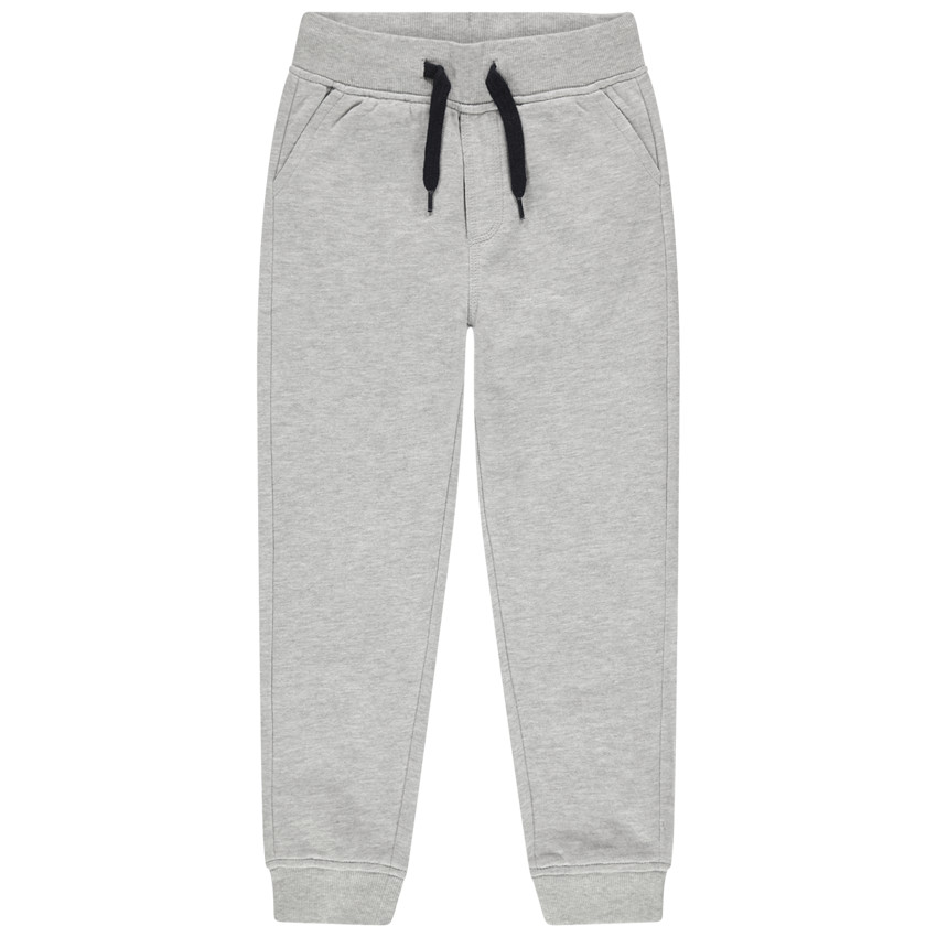 Pantalon de jogging en molleton uni pour enfant garçon 