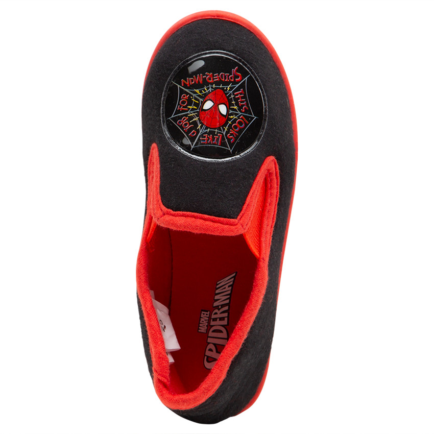 Chaussons bas élastiqués avec badge Marvel Spiderman 