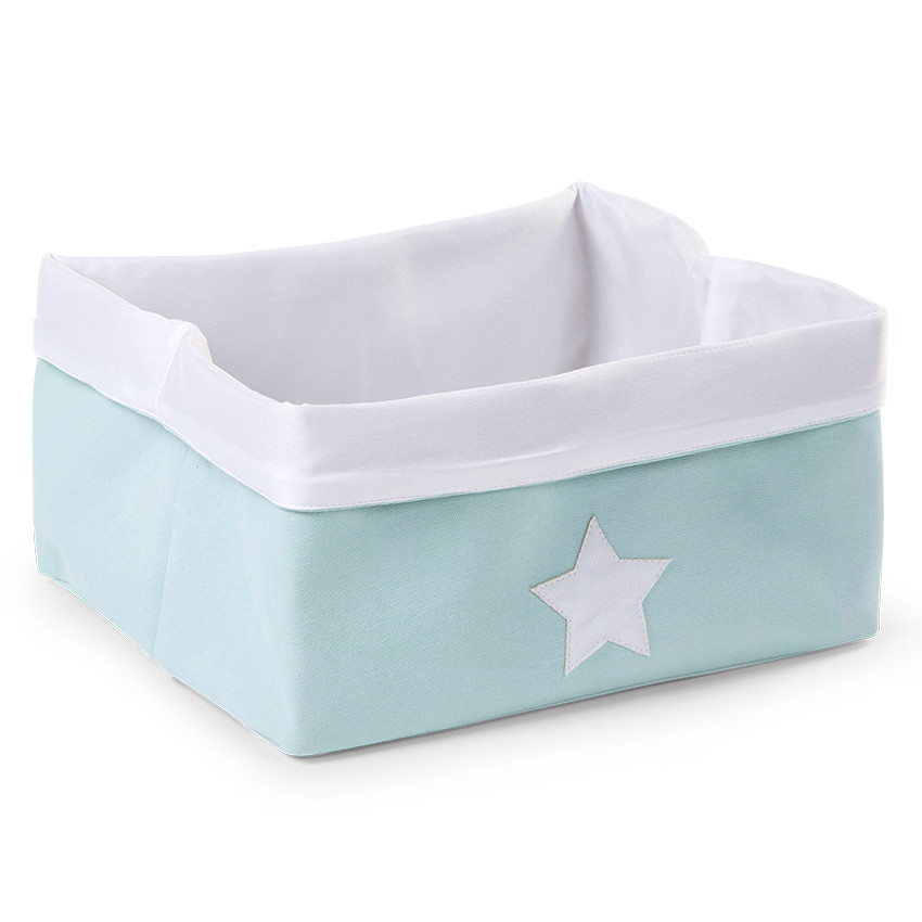 Panier 40 x 30 x 20 cm - Mint bleu 