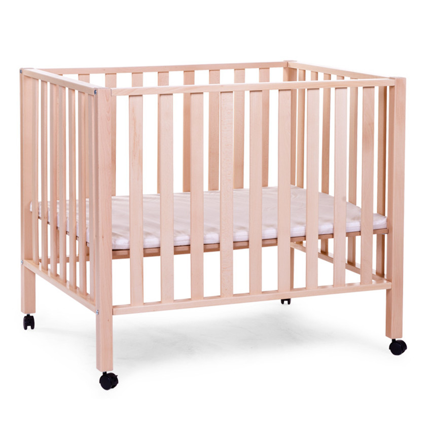 Parc 94 avec roues 75 x 95 cm - Naturel 