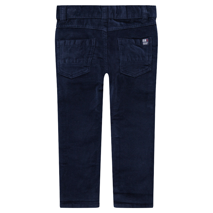 Pantalon en velours 1000 raies uni 