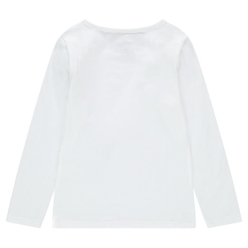 Tee-shirt manches longues en jersey avec motif fantaisie printé 