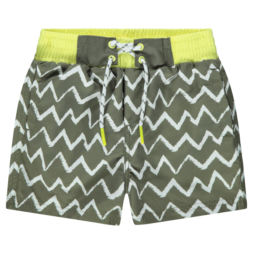 Short de bain avec motif graphique all-over 