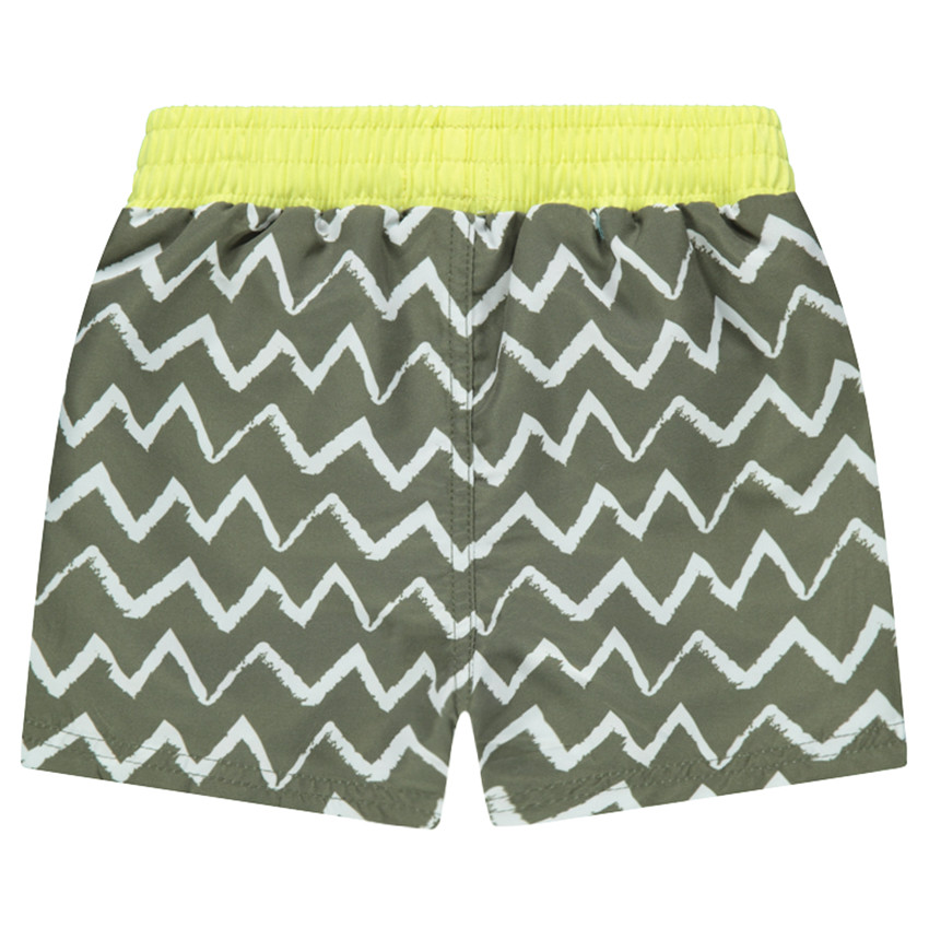 Short de bain avec motif graphique all-over 