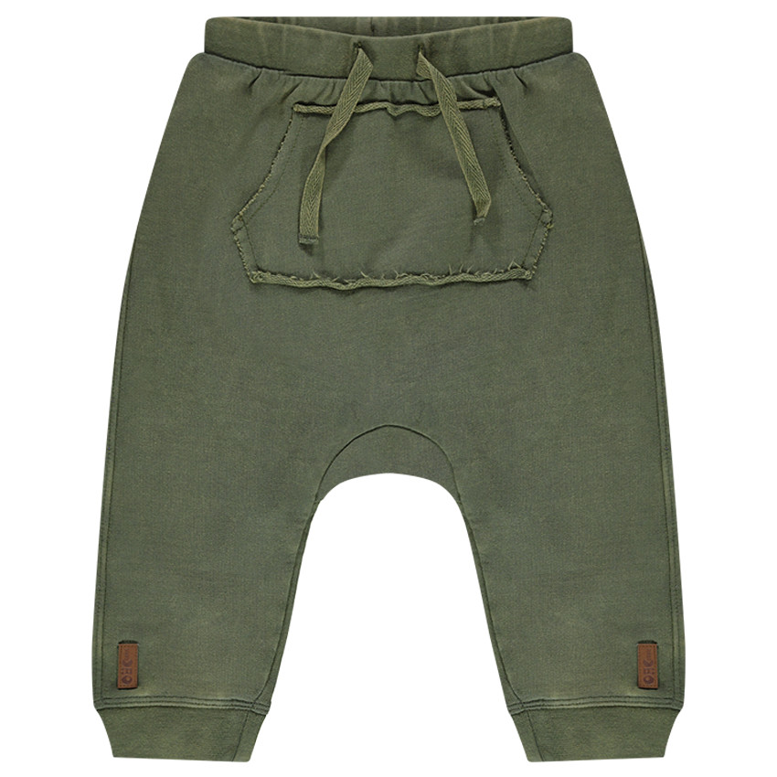 Pantalon de jogging fourche basse en molleton léger  