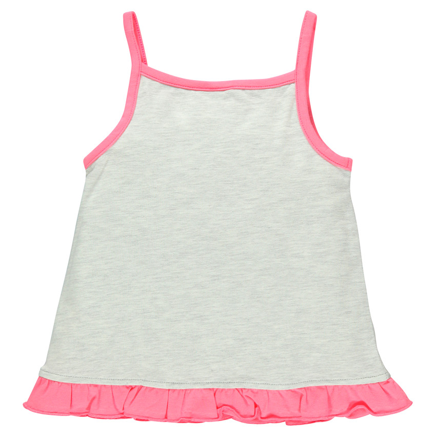 Pyjama débardeur printé et short à pois 