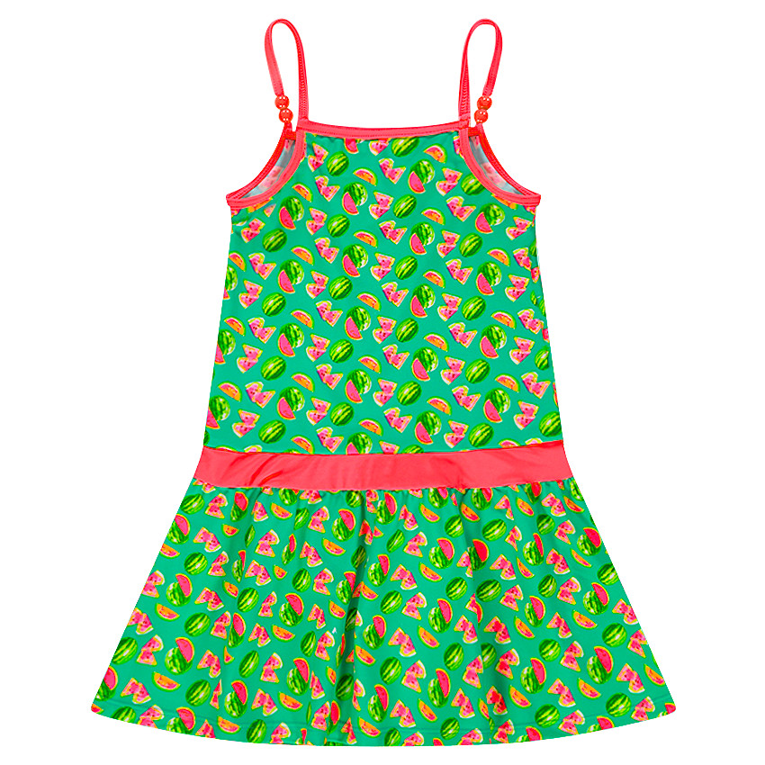 Robe de plage imprimée pastèque 