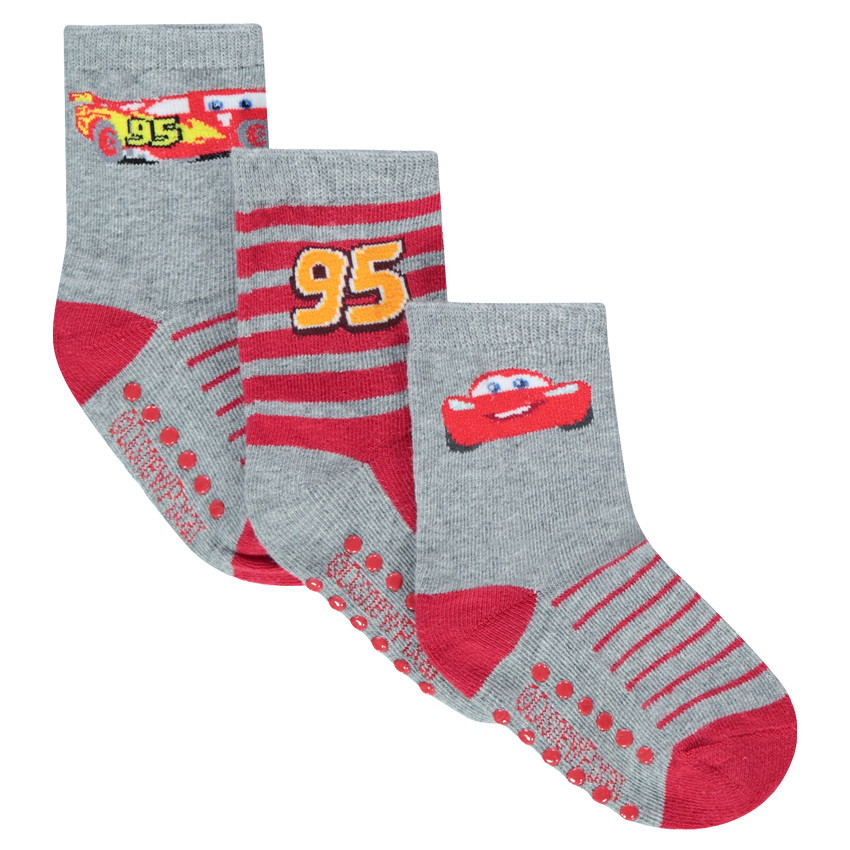 Lot de 3 paires de chaussettes Disney/Pixar® motif Cars 