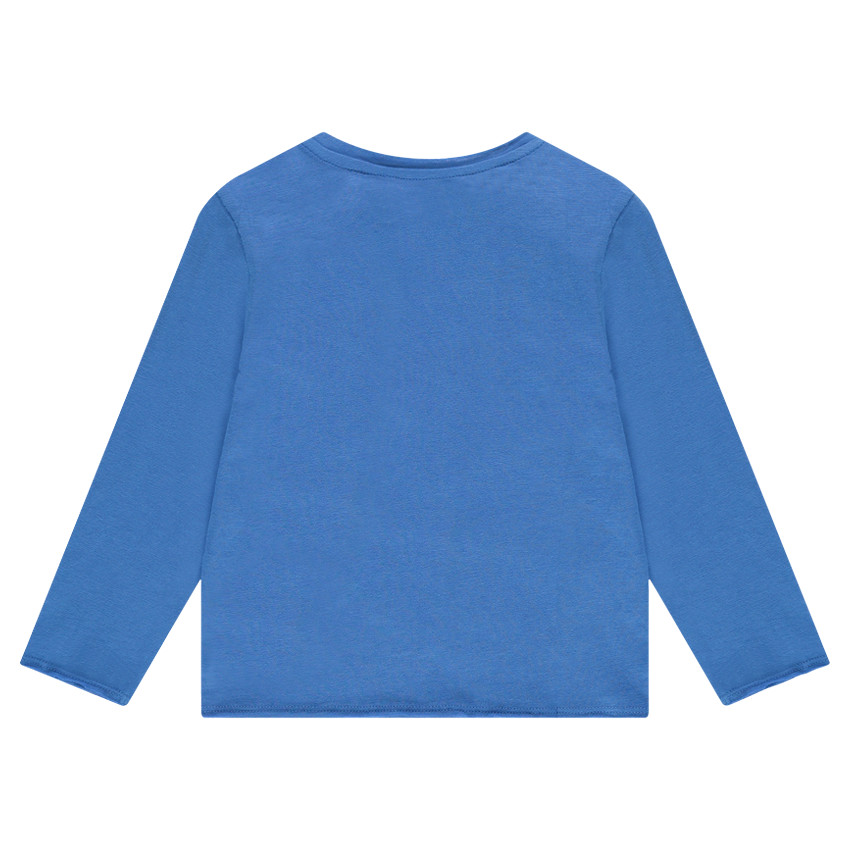 Tee-shirt manches longues en jersey avec print New York 