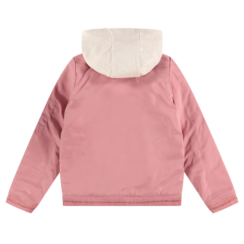 Junior - Blouson effet 2 en 1 avec poche zippée et badges 