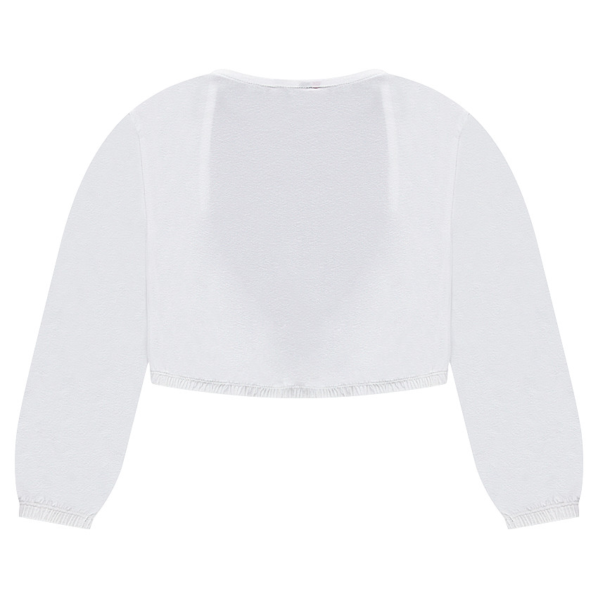 Boléro en maille à nouer devant 