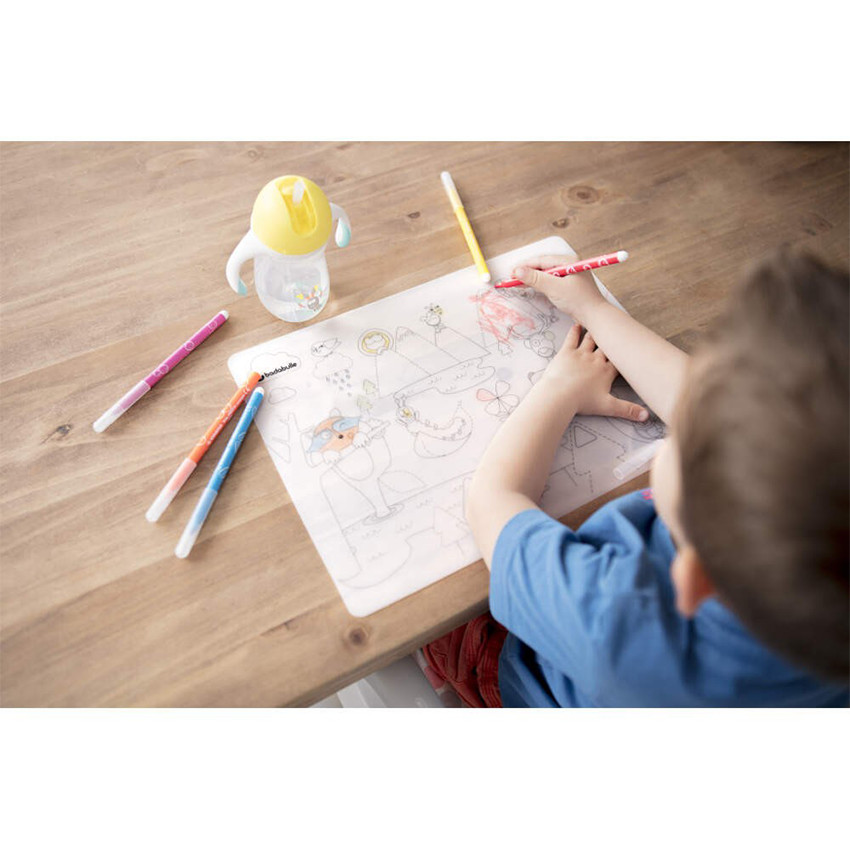 Set de table à colorier 