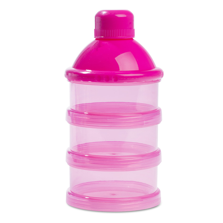 Pots de lait en poudre 3 pièces - Rose 