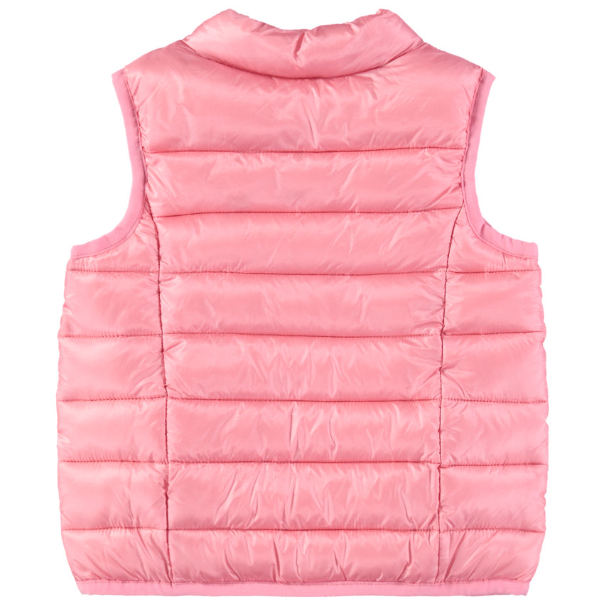 Doudoune sans manches légère avec doublure imprimée étoiles 