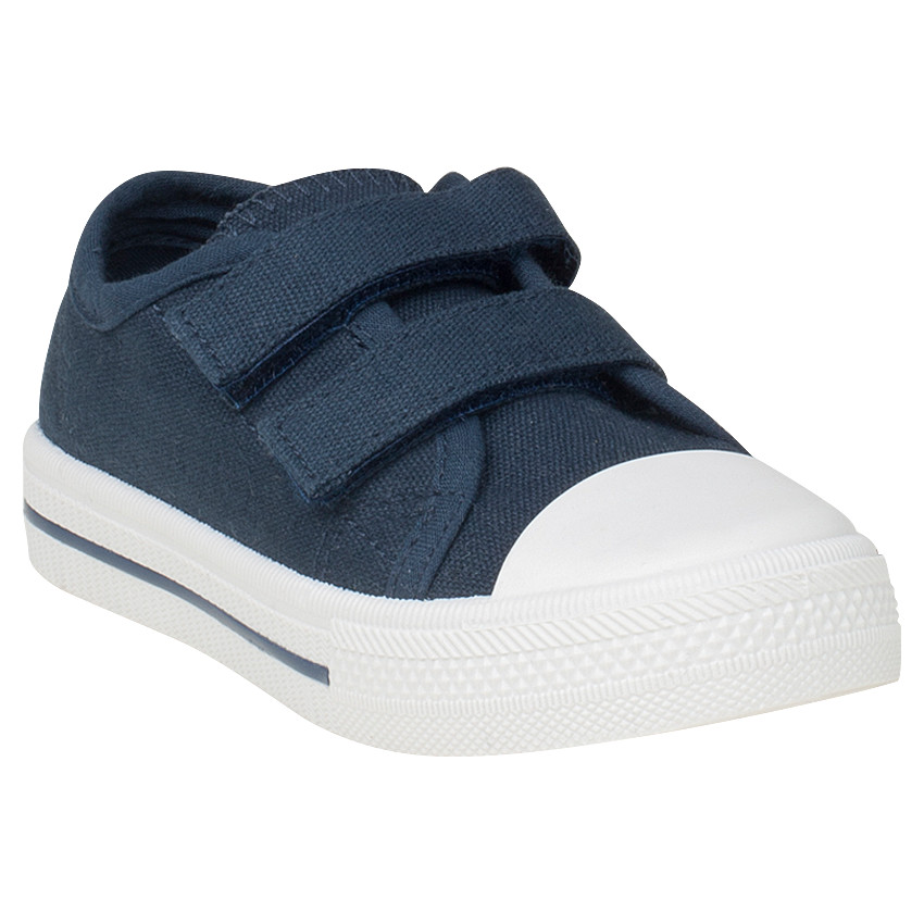 Baskets basses en toile à scratchs du 24 au 27 