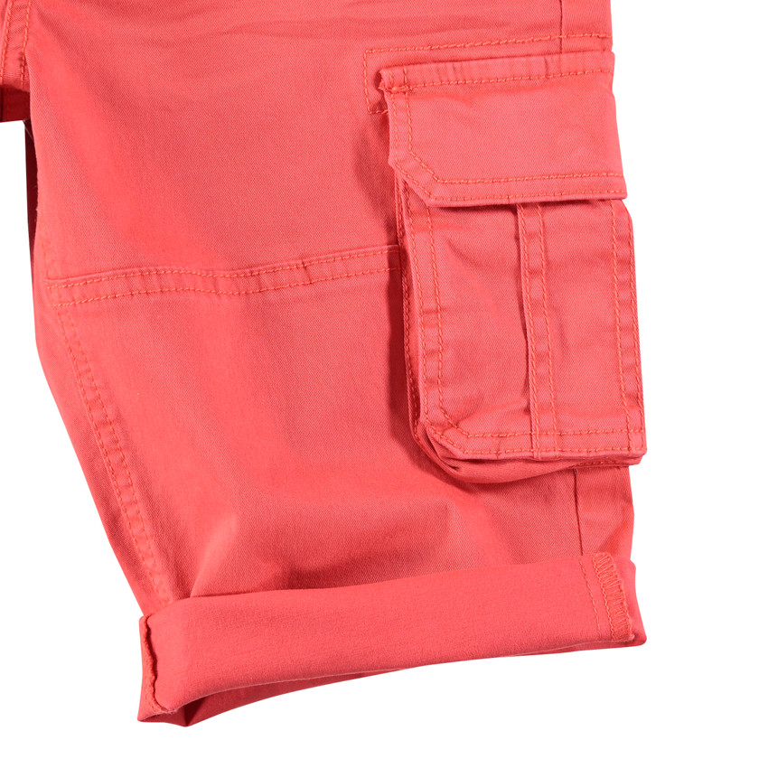 Junior - Bermuda en coton surteint à poches  