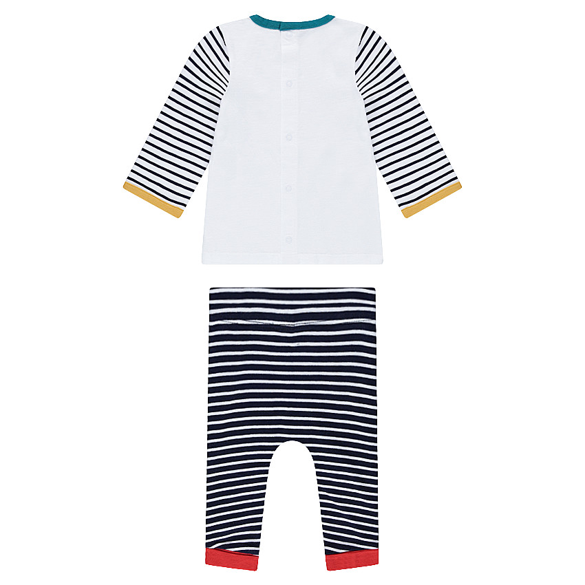 Ensemble tee-shirt et pantalon avec animaux printés 
