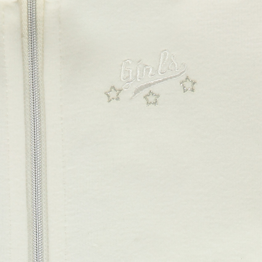 Veste à capuche en molleton doublée sherpa  