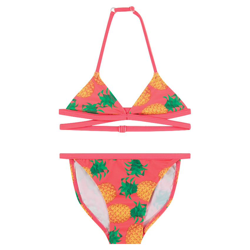 Junior - Maillot de bain 2 pièces avec ananas printés 