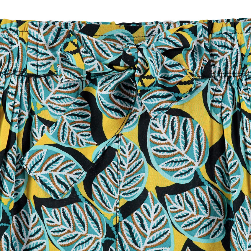 Junior - Pantacourt large imprimé wax all-over  