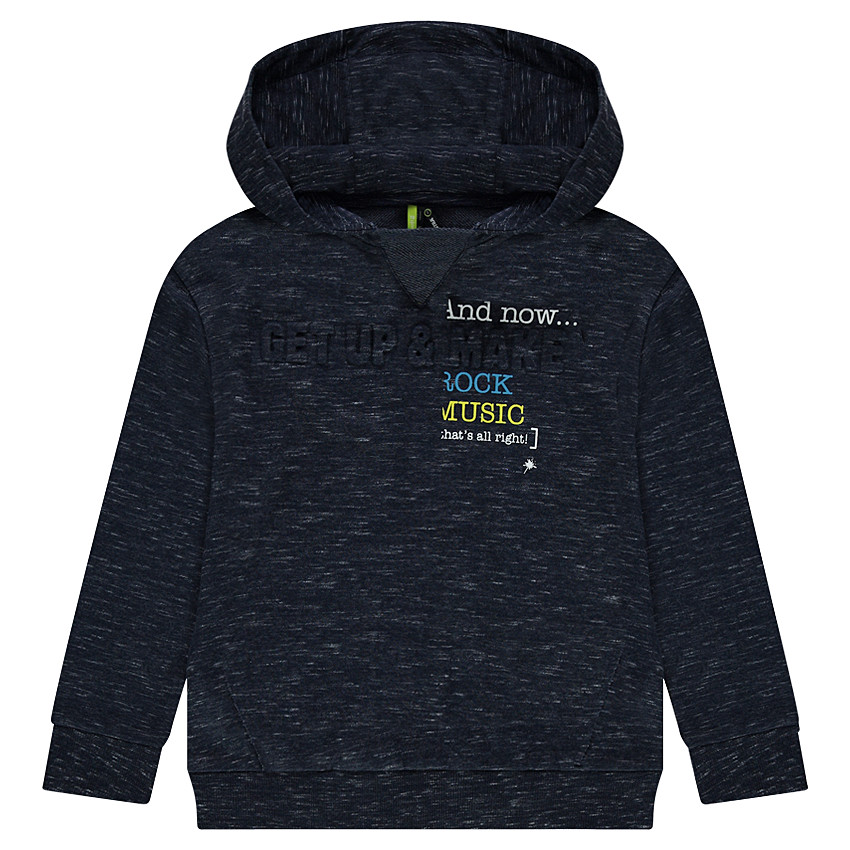 Junior - Sweat en molleton léger avec incription en relief 