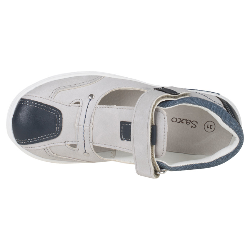 Salomés à jeu de matières avec bride à scratch 