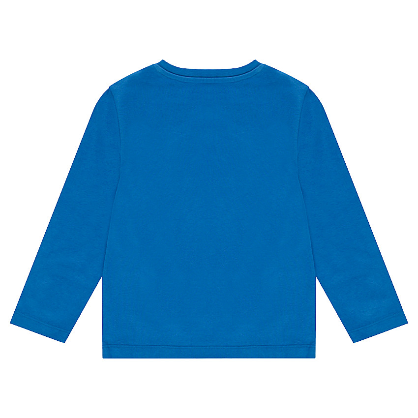 Tee-shirt manches longues en jersey avec print fantaisie 