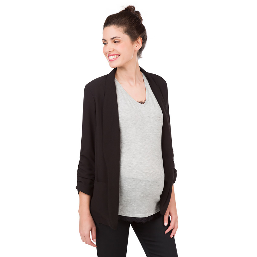 Veste de grossesse forme blazer fluide 
