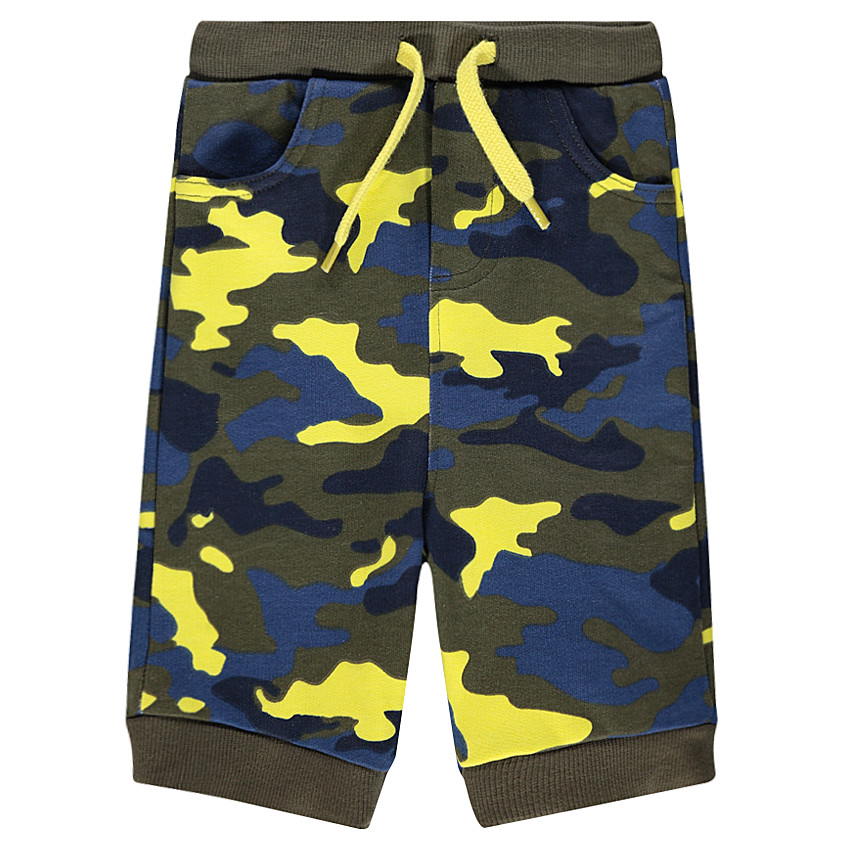 Bermuda imprimé army en molleton 