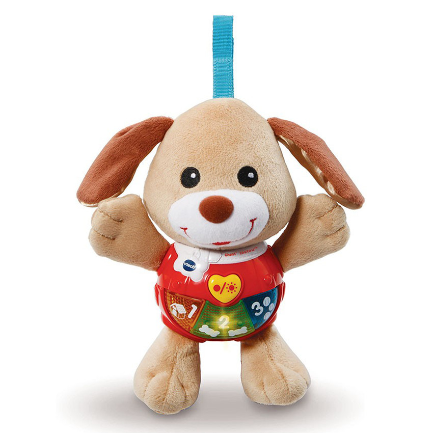 Peluche Chant'toutou - Brun 